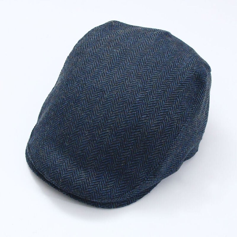Traditional Herringbone Tweed Hat